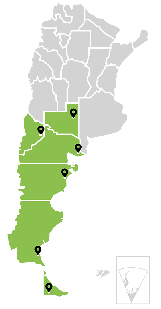 mapa argentina
